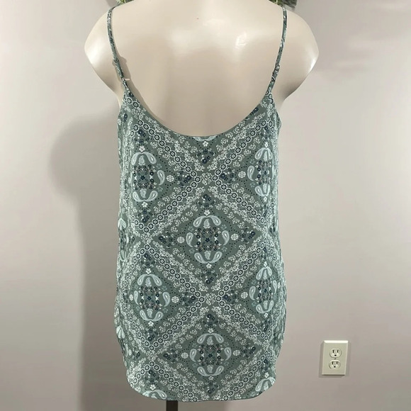 Pink Republic Paisley Floral Sheer Layered Tank Top S - Picture 5 of 15